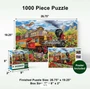 MasterPieces Railways "Frontier Rails" 1000 Piece Jigsaw Puzzle