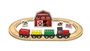 MasterPieces Old MacDonald's Farm Tractor Toy Wooden Train Play Set 18pc