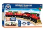 MasterPieces Lionel Deluxe 18 Piece Holiday Wooden Toy Train Set