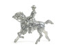 Grey Iron Toy Soldiers GI-004, iron cast metal horse and rider