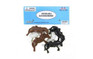 BMC Toys 49986A Dead Horses 6 Horses 3 Colors Diorama Accessories