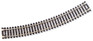 Atlas 0833 HO Code 100 18" Radius Track (6)