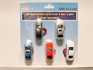 Rock Island Hobby HO Cars With Front and Rear Lights 032101 5 Piece Assortment