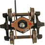 Kadee #590 HO Bettendorf - AAR Electrical Pickup Self Centering Caboose Trucks