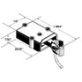 Kadee #747 O Scale Type E Medium Underset Metal Couplers w/ Plastic Gearboxes