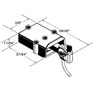 Kadee 803 On3 Scale Plastic Couplers & Gearboxes - Black