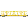 Atlas Trains 20006494 HO Scale 73ft Center-Partition Car TTX #857054
