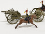 WBritain Set 39 Royal Horse Artillery With Gun and Escort Vintage