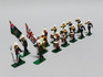 Historical Toy Soldier Royal Marine Marching Band 14 Piece Set