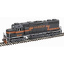 Atlas 10004060 HO GP38 Silver Indiana Harbor Belt 5629