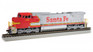 68511 HO Bachmann GE Dash 8-40CW Santa Fe #856