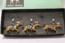 Militia Models 17th Lancers Mounted Troopers Charging Vintage Historical Figures