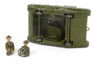 W Britain 1876 Bren Gun Carrier With 3 Man Crew Post War Army Vehicle