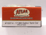 HO Atlas 1557-4 17360 Gallon Tank Car PPG 1520