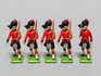 W Britain 8500 Black Watch Highlanders Marching from Set 8500