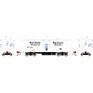 Athearn G78597 HO Bay Window Caboose with Lights SP Police #4762
