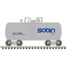 Atlas N 50006883 Trainman Beer Can Tank Car Sobin GATX #91933