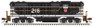 Atlas HO 10003936 GP7 Silver Missouri Pacific (C&EI Buzzsaw Patch) 209