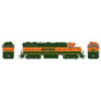 Rapido Trains 028040 HO EMD GP38 (DC/Silent) BNSF #2157