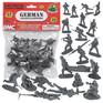 BMC 67315 CTS WW2 German Assault & Medics Plastic Army Men 24pc Gray Soldier Figures