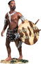 W. Britain Model Figures and Toy Soldiers 20208 Zulu Waiting to Advance