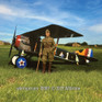 WBritain #10089 Museum Collection Eddie Rickenbacker, American Aviator, WWI