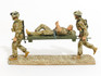 WBritain Help for Heroes - Modern British Army Stretcher Bearer Set, Kings Royal Hussar's, Afghanistan, 2007 - 4 Piece Set