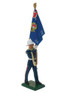 Royal Marine Standard Bearer, Regimental Colour - 1 Piece Set in Clamshell Pack