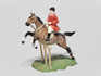 Heyde Germany Polo Player Mounted Figure Jumping Fence
