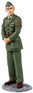 W Britain Jack Tars & Leathernecks 13003 U.S. Marine in Green Winter Service Dress, WWII