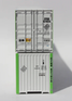 JTC Model Trains N COFC LOGISTICS 53' HIGH CUBE 8-55-8 corrugated container set #1