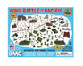 BMC 67135 Classic WWII Pacific Theater Battle 134pc Plastic Army Men Playset