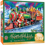 MasterPieces Happy Holidays "North Pole Delivery" 300 Pc EZ Grip Jigsaw Puzzle