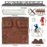 BMC Revolutionary War Battle of Yorktown 208pc Playset 67210 Collector Series