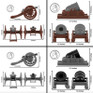 BMC Revolutionary War Battle of Bunker Hill 115pc Playset 67211 Collector Series