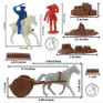 BMC Revolutionary War Battle of Bunker Hill 115pc Playset 67211 Collector Series