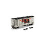 Athearn Genesis 2137 HO GEN GATC 2600 Airslide Covered Hopper GACX/Nebraska Consolidated Mills #42398
