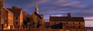 Images Of The Land® ShelfScapes #1008 New England Village 10" x 30" Backdrop