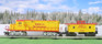 Images Of The Land ShelfScapes #1221 European Winter 10" x 30" Scenic Backdrop Use to display your favorite locomotive or train car.