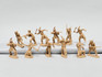 TSSD Toy Soldiers Of San Diego Set 13A Plains Indian Warriors Plastic Toy Soldiers