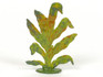 Hornung Art Small Bush 50S Flat Hand Painted Metal Cast