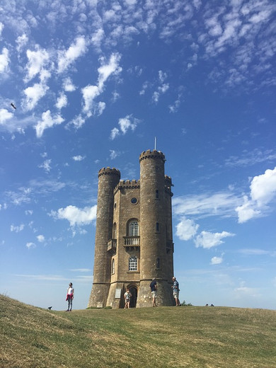 A folly on a hill in England  
