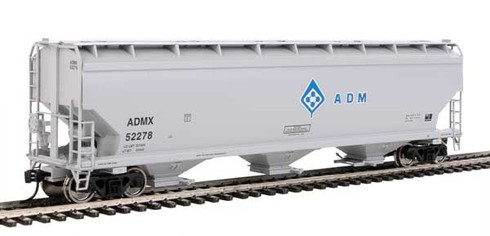 Walthers Mainline 910-7714 Archer Daniels Midland 3-Bay Covered