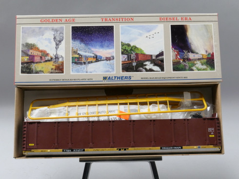 Walthers Kit 932-4803A 89' Enclosed Auto Carrier Conrail #931217