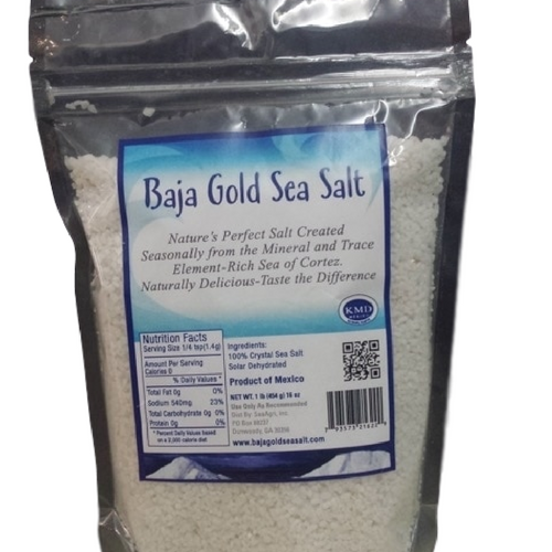 Baja Gold Sea Salt 1 lb Bag