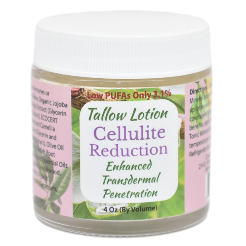 Tallow Lotion Cellulite Reduction by Creatrix Solutions