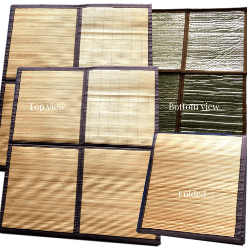 Bamboo Mat Set for Convertible Radiant Sauna Tent