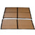 Front of Bamboo Mat for Hot Yoga and Exercise Radiant Sauna Tent