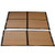 Front of Bamboo Mat for Convertible Radiant Sauna Tent