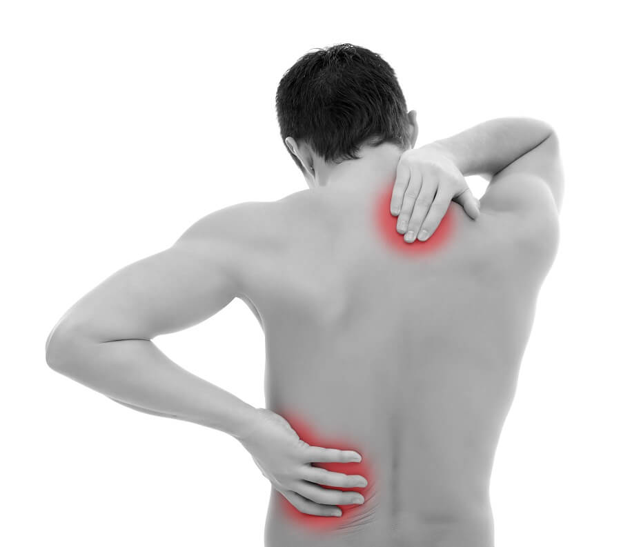 Man Feeling Back Pain